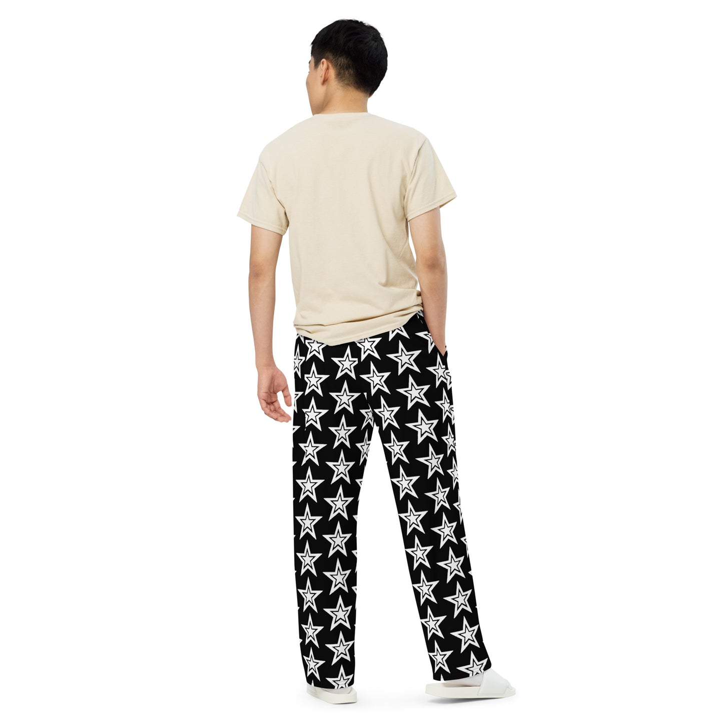 STAR MAKER - WIDE LEG SWEATPANTS (with pockets)