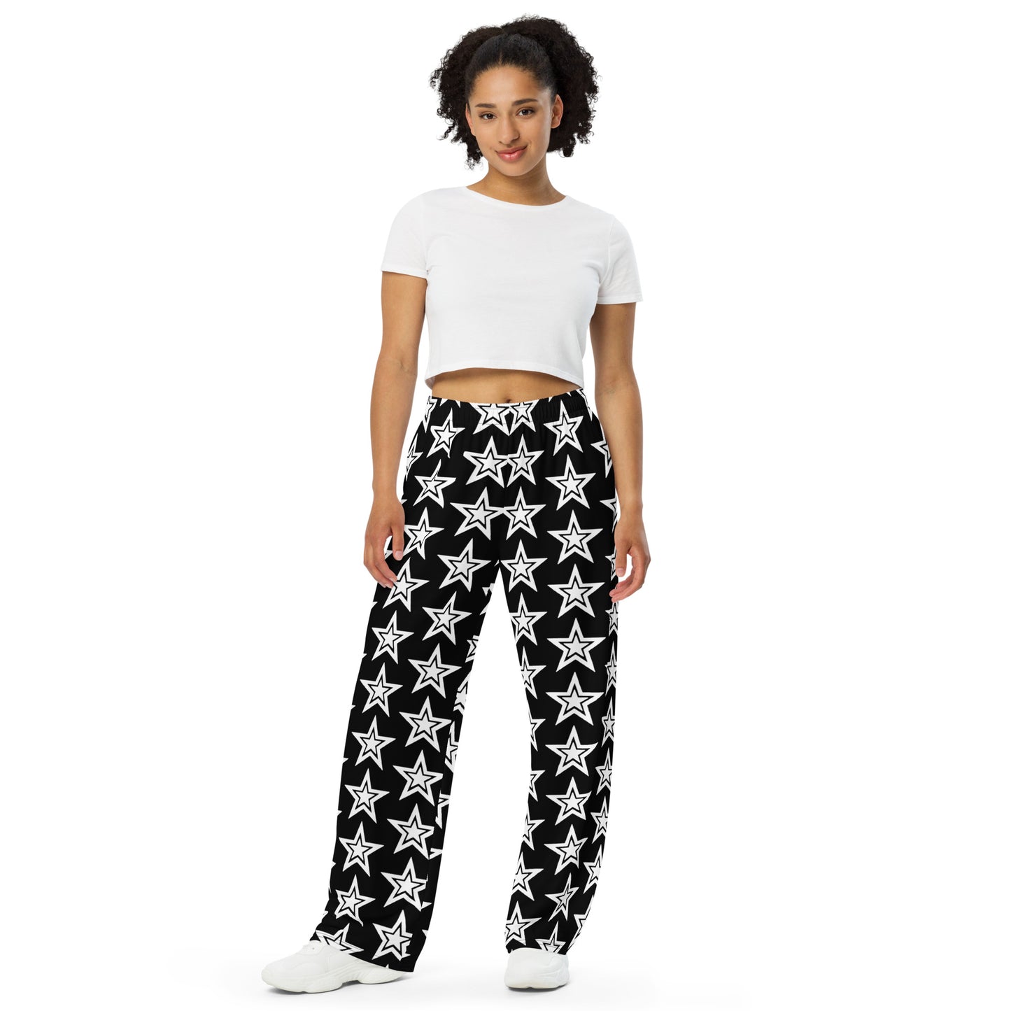 STAR MAKER - WIDE LEG SWEATPANTS (with pockets)