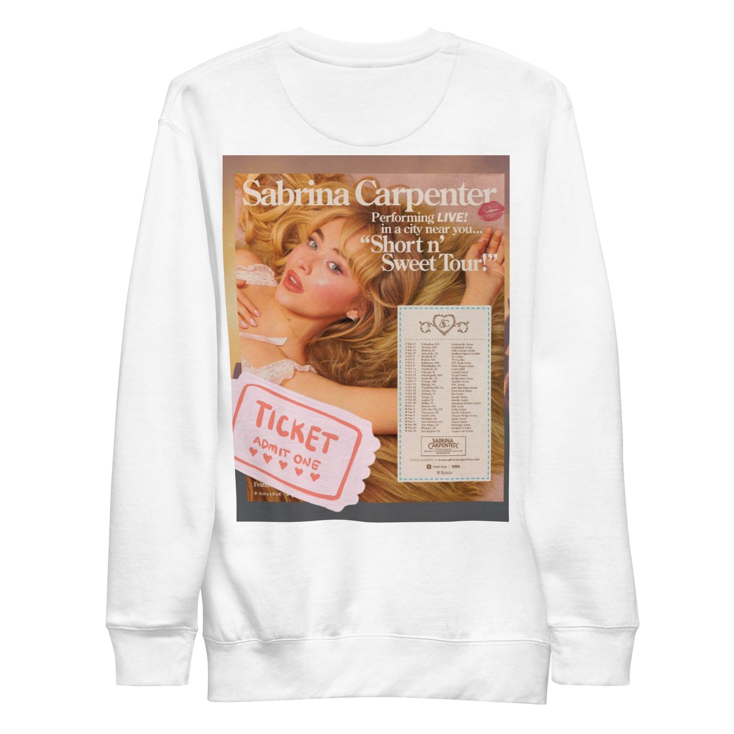 Sabrina Carpenter - Short N' Sweet Tour Sweatshirt